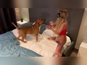 Sonya Under the Dog's Yoke: Part 1 - Merciless Bestial Fuck