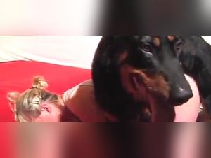 L'Obsession Sauvage de Kerstin :  Une Liaison Interdite avec Son Chien