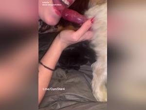 Soumission Canine : Une Femme au Pied Létal d'un Chien